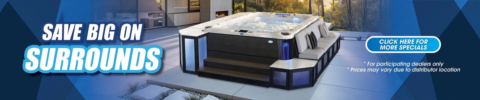 Calspas hot tub being used in a family setting - North Little Rock