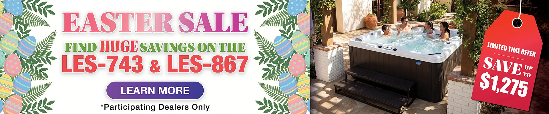 Calspas hot tub being used in a family setting - North Little Rock